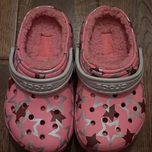 Girls’ Lined Crocs